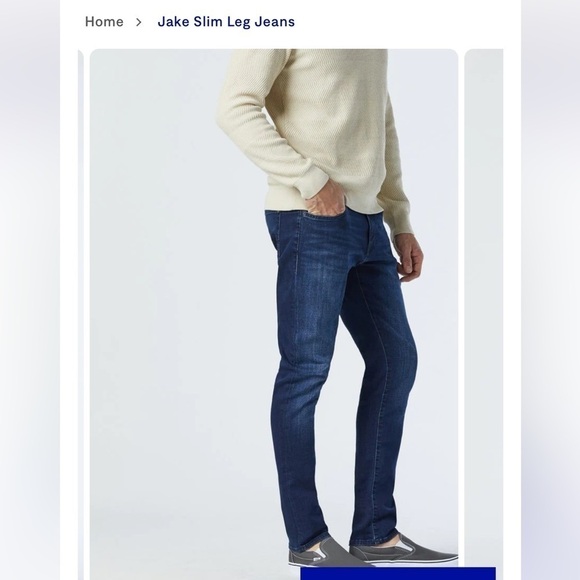 Mavi jeans Jake slim leg blue jeans size 32” - Picture 2 of 16